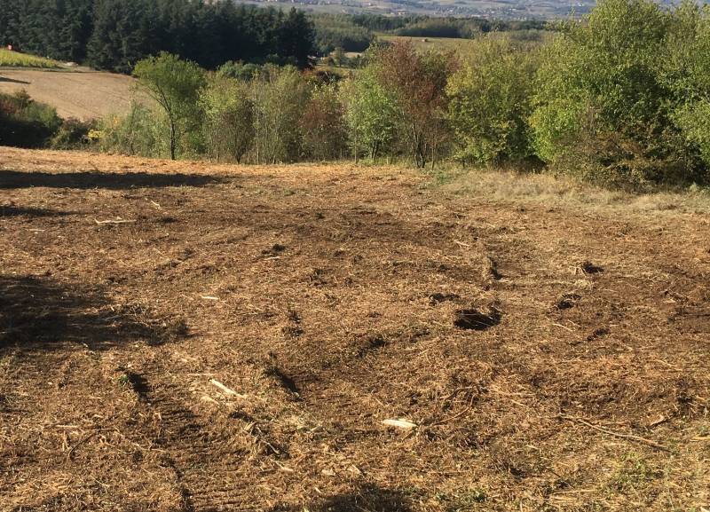 Broyage terrain constructible