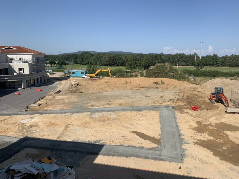 réalisation des cheminements piétons