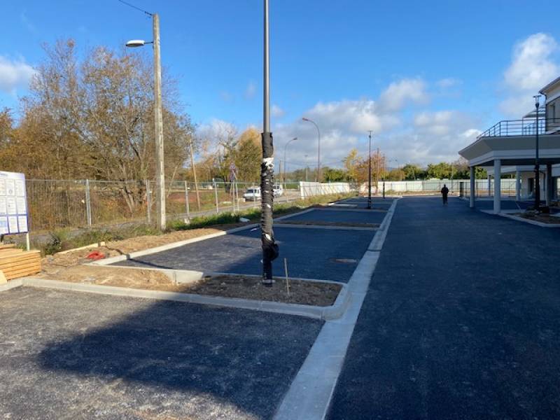 réalisation des enrobés