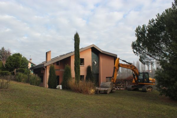 Démolition sur Lyon neuf