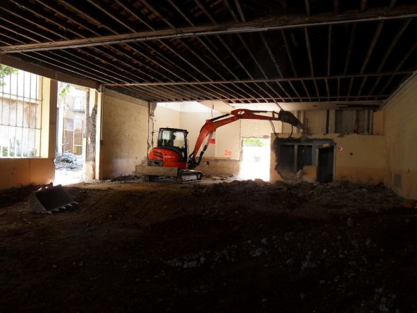 Démolition intérieure à st Fons