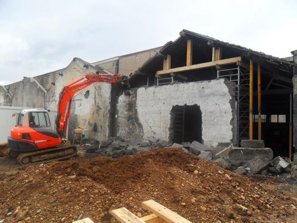 Démolition à st Fons