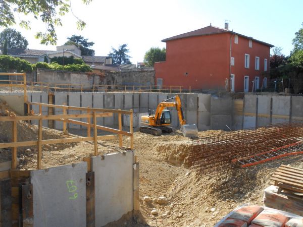 Terrassement à Irigny